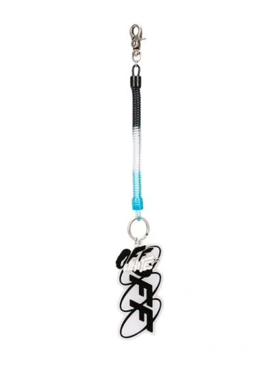 Off-white Off World Keychain - 蓝色 In Blue