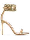 GIANVITO ROSSI PLEATED ANKLE