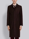 THOM BROWNE THOM BROWNE RELAXED BAL COLLAR OVERCOAT,MOU559A0490013519396