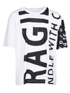 MAISON MARGIELA FRAGILE PRINT T-SHIRT,11043499