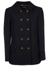 DOLCE & GABBANA DOUBLE BREASTED BUTTONED COAT,11043462