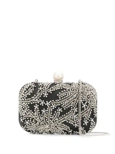 Jimmy Choo Cloud Clutch Bag In Grey