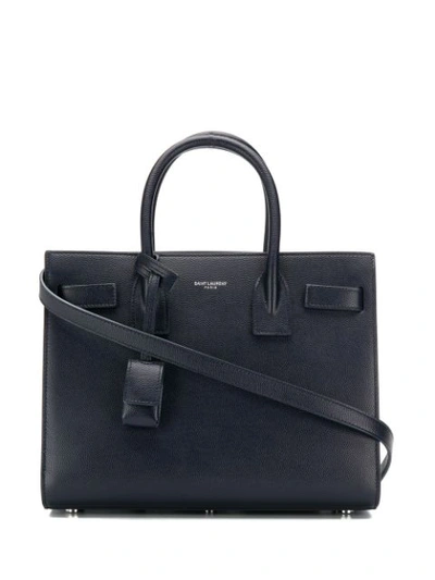 Saint Laurent Sac De Jour Tote In Blue