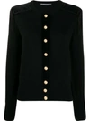 ALBERTA FERRETTI OVERSIZED BUTTON CARDIGAN