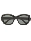 GUCCI OVERSIZED FRAME SUNGLASSES