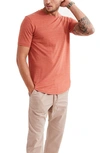 Goodlife Tri-blend Scallop Crew T-shirt In Clay