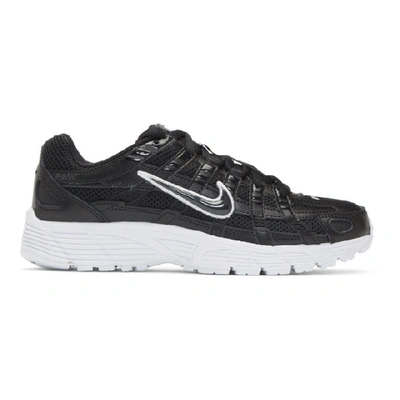 Nike Low Top P-6000 Trainers In Black