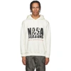 NASASEASONS WHITE 'ADULT ENTERTAINMENT' HOODIE