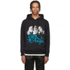Nasaseasons Dark Angel Cotton Sweatshirt Hoodie In Black