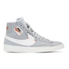 NIKE GREY BLAZER REBEL SNEAKERS