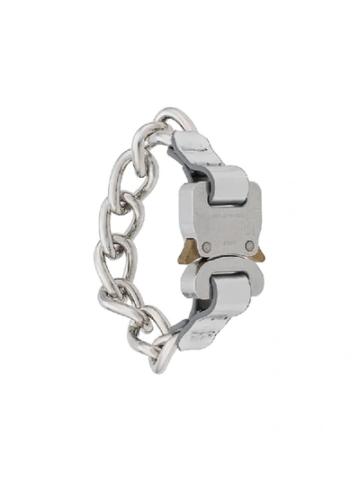 Alyx Buckle Detail Chain Bracelet In Gry00002 Silver