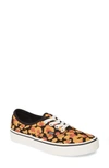 Vans Authentic Sneaker In Black/ Inca Gold