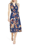 ALI & JAY ROOFTOP AFTERNOONS MIDI WRAP DRESS,707-0536