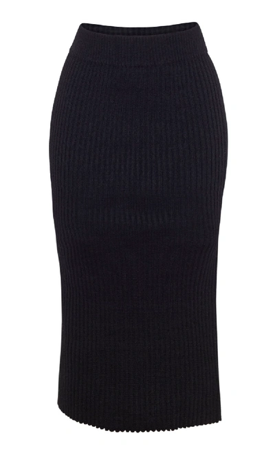 Eleven Six Eva Sweater Skirt In Black