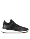 TOD'S LEATHER AND NEOPRENE SNEAKERS