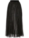 ADAM LIPPES POLKA DOT TULLE SKIRT