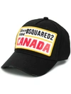 DSQUARED2 CANADA PATCH BASEBALL CAP
