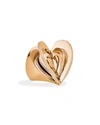 CADAR 18K ROSE GOLD DIAMOND HEART RING,PROD215950068