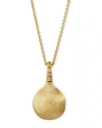 Marco Bicego Women's Africa Boules 18k Yellow Gold & 0.03 Tcw Diamond Pendant Necklace