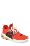 Nike React Presto Sneakers In Habanero Red/ Black/ Wheat