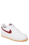 Nike Air Force 1 '07 2fa 19 Trainers In White/ Team Red/ Blue Void