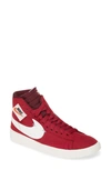 Nike Blazer Mid Rebel Sneaker In Red/ Summit White/ Maroon