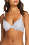 On Gossamer Underwire Convertible T-shirt Bra In Shadow