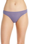 ON GOSSAMER HIP-G MESH THONG,3522