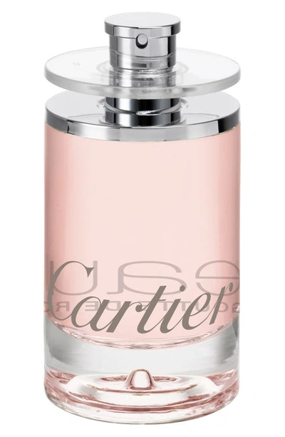 Cartier Goutte De Rose Eau De Toilette Spray, 3.3-oz. In Edt Edc Goutte De Rose 3.3 Floz