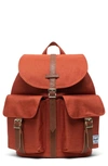 Herschel Supply Co X-small Dawson Backpack - Orange In Picante Crosshatch