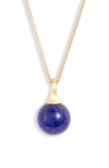 Marco Bicego Women's Africa 18k Yellow Gold & Lapis Lazuli Pendant Necklace In Lapis/ Yellow Gold