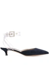 GIANVITO ROSSI POINTED TOE PUMPS