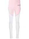 Philipp Plein Geometric Jogging Leggings In Pink