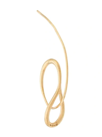 Charlotte Chesnais Needle Earring In Gold