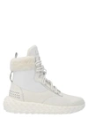 Giuseppe Zanotti Urchin High-top Lace-up Sneakers In White