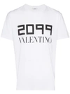 VALENTINO 2099 LOGO PRINT T-SHIRT