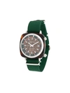 Briston Watches Clubmaster Diver Yachting 42mm In Green