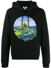 KENZO PAINTED LANDSCAPE HOODIE