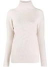 Max Mara Roll Neck Sweater - Neutrals