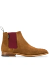 PS BY PAUL SMITH Brown Suede Ankle Boots