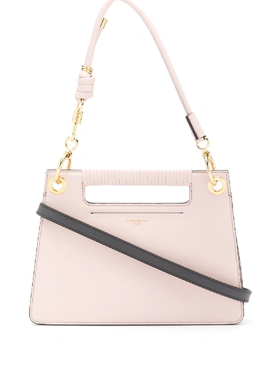 Givenchy Whip Small Leather Shoulder Bag In Pink