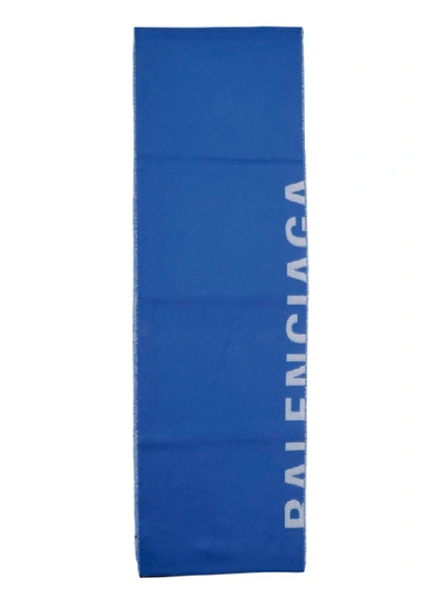 Balenciaga Blue Scarf