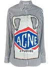 ACNE STUDIOS ACNE STUDIOS CERAMIC PRINT SHIRT - 黑色