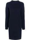 ACNE STUDIOS ACNE STUDIOS RIBBED KNIT DRESS - 蓝色