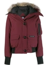 CANADA GOOSE TRIMMED HOOD PUFFER JACKET