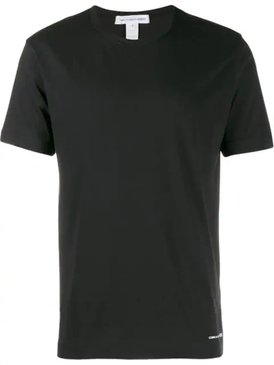 Comme Des Garçons Shirt Comme Des Garcons Shirt Black Logo Hem T-shirt
