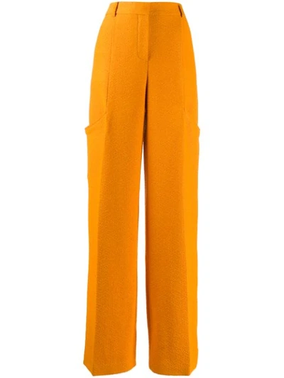 Jacquemus Wide-leg Trousers - 橘色 In Orange