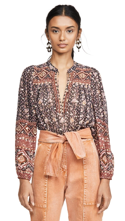 ULLA JOHNSON CONSTANCE BLOUSE 