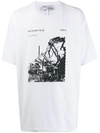 Off-white Photographic Print Logo T-shirt In White