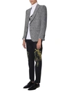 DOLCE & GABBANA TWO BUTTONS HERRINGBONE JACKET,165091